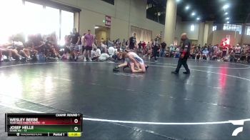 165 lbs Round 1 (32 Team) - Wesley Beebe, Team Rich Habits White vs Josef Helle, Stars WC