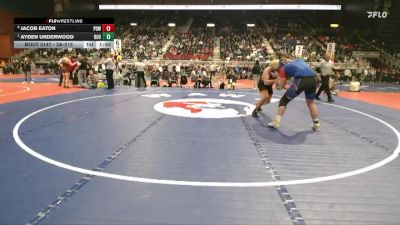3A-215 lbs Quarterfinal - Ayden Underwood, Douglas vs Jacob Eaton, Powell