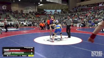 5A 138 lbs Semifinal - Daniel Armstrong, Lakeside vs Jackson Witherington, Greenwood