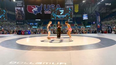 145 lbs Champ. Rd Of 64 - Sophia Flores, CO vs Mira Sonnen, WA