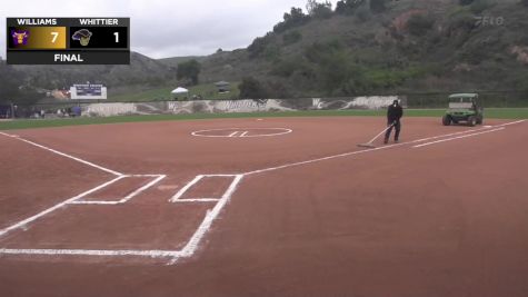 Replay: Williams College vs Whittier | Mar 28 @ 12 PM