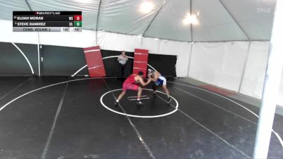 190 lbs Cons. Round 2 - Steve Ramirez, Silverado vs Elijah Moran, West Covina