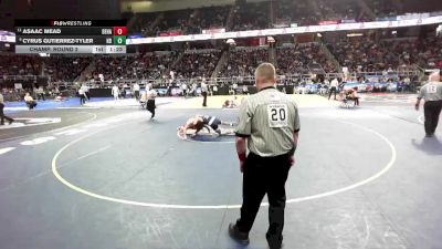 II-145 lbs Champ. Round 2 - Asaac Mead, Deposit-Hancock vs Cyrus Gutierrez-Tyler, Hampton Bays