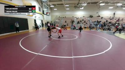 215 lbs Cons. Round 3 - Rylan Kranz, Belton vs Devin Fields, Lewisville The Colony