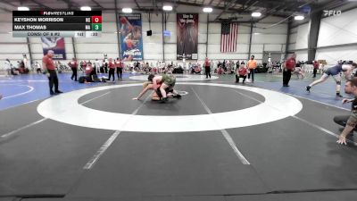 220 lbs Consi Of 8 #2 - Keyshon Morrison, NC vs Max Thomas, MA
