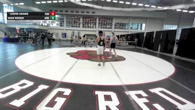 125 lbs Cons. Round 3 - Justin Adams, Pennsylvania College Of Technology vs Juan Roque, Oswego State