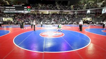 170 lbs Quarterfinal - Ariel Maicon, Creekview vs Terra Burse, Southeast Whitfield