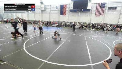 46 kg Rr Rnd 1 - Hazel Grimley, California Grapplers vs Caliyah Cruz, Grindhouse WC