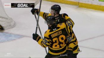Caleb Malhotra Scores 28th Goal Of The Season On Net-Front Deflection