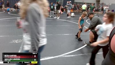 55/60 Round 2 - Waylon Lawson, Devil Cats vs Seth Curtiss, Eastside Youth Wrestling