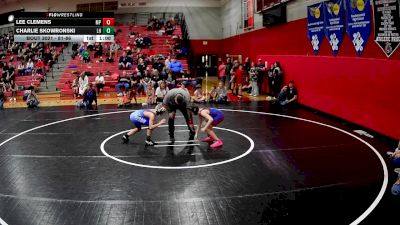 81-86 lbs Round 2 - Lee Clemens, Mt. Pleasant vs Charlie Skowronski, Laurel Highlands