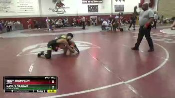152 lbs Cons. Semi - Tony Thompson, Aztec vs Kasius Graham, SLAM Academy