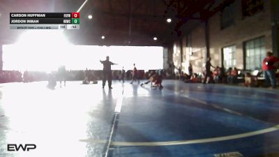 119 lbs Consi Of 8 #2 - Carson Huffman, Fort Gibson Youth Wrestling vs Jordon Inman, Red Ryder Wrestling Club