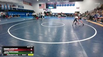 138 lbs Cons. Round 3 - Riggin Cathcart, Burns/Pine Bluffs vs Jaims Fernandez, Worland