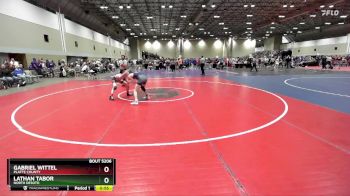 113B Quarterfinal - Lathan Tabor, North DeSoto vs Gabriel Wittel, Platte County