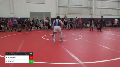 205-S lbs Semifinal - Aaron Ruiz-Angel, NC vs Dominic Darch, NY