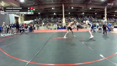 138 lbs Semifinal - Theron Hernandez, White Pine vs Kaycen Stewart, Battle Mountain