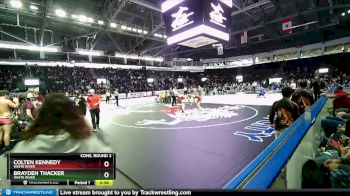 126 lbs Cons. Round 2 - Colten Kennedy, White River vs Brayden Thacker, White River