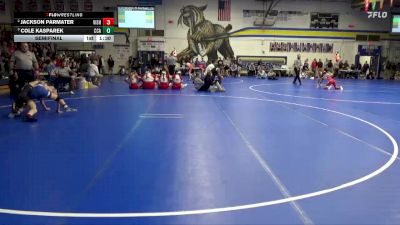 106 lbs Semifinal - Cole Kasparek, Clear Creek-Amana vs Jackson Parmater, Vinton-Shellsburg