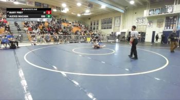100 lbs Cons. Round 6 - Alexis Macana, Chino vs Mary Frey, Fountain Valley