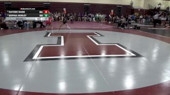 120 lbs Round 3 - Hayden Wade, Williamsburg vs Sophia Hurley, Independence