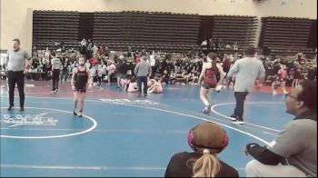 70 lbs Rr Rnd 2 - Milani Donnarumma-Ostuni, Cordoba Trained (Tidal Force Girls) vs Aviana Beaulieu, NewWhale Teel - Girls