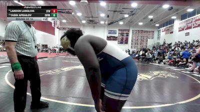285 lbs Round Of 16 - Thomas Johnson, Canton vs Eric Jennings, Notre Dame-Fairfield