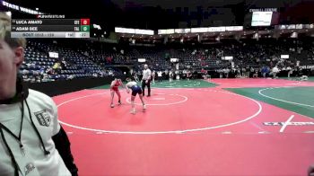 120 lbs Cons. Round 2 - Adam Bee, TAL2 vs Luca Amato, CFEA