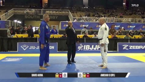 DAVID AKINA vs AMILCAR S CIPLI 2026 Pan Jiu Jitsu IBJJF Championship