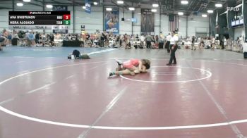 114 lbs Rr Rnd 3 - Ava Svistunov, MetroWest United vs Hera Alojado, Team RJN