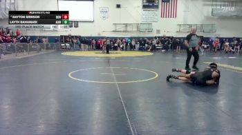 113 lbs 3rd Place Match - Dayton Izenson, Beaverton vs Layth Bahamadi, Aloha