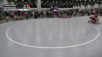 150 lbs Cons. Rd Of 64 - Greyden Gustas, CRWC vs Jackson Roorda, Grindhouse Wrestling Club