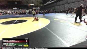 49 lbs Cons. Round 1 - Martin Mathis, Moses Lake Wrestling Club vs Ezekiel Costales, Takedown Express Wrestling Club