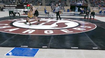 285 lbs Cons. Round 5 - Ethan Harris, St. Xavier vs Maxx Escaloni, Woodford County