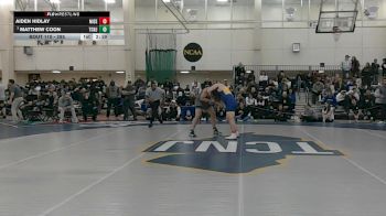 285 lbs Champ. Round 2 - Matthew Coon, Tcnj vs Aiden Hidlay, Misericordia