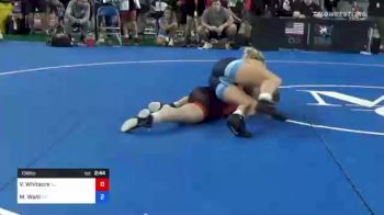 138 lbs Round Of 16 - Veronica Whitacre, New Jersey vs Mariah Wahl, Montana
