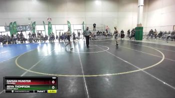 160 lbs Semifinal - Seiya Thompson, Bishop Kelly vs Damian Munster, Columbia