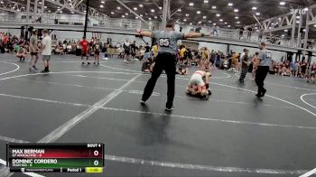 106 lbs Placement (4 Team) - Dominic Cordero, Team 922 vs Max Berman, GT Apocalypse
