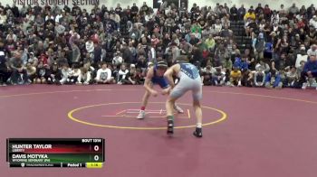 113 lbs 1st Place Match - Hunter Taylor, Liberty vs Davis Motyka, Wyoming Seminary (PA)