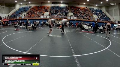 132 lbs Semifinal - Will McDonough, Archbishop Spalding vs Granville Tilghman, Gilman School