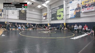 110 lbs 3rd Place - Carter Schmidt, Gilbertsville vs Matthew Imbimbo, Millington