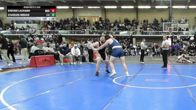 285 lbs Round Of 16 - Steven Lackard, Middlebury vs Charles Medas, Somerset Berkley