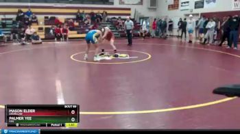 145 lbs Quarterfinal - Mason Elder, Enumclaw vs Palmer Yee, Fife