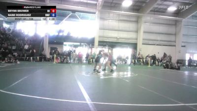 138 lbs Champ. Round 2 - Naimi Rodriguez, Unattached vs Brynn Brower, University Of The Cumberlands