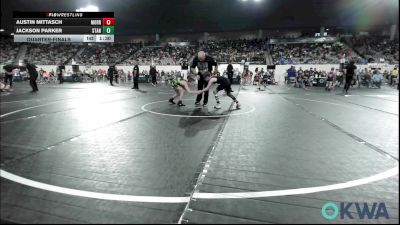 80 lbs Quarterfinal - Austin Mittasch, Morrison Takedown Club vs Jackson Parker, Standfast