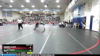 138 lbs Cons. Round 3 - Blake Purvis, Royal vs Maximo Alaniz, Segerstrom