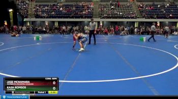 85 lbs Cons. Semi - Jase McNamara, Zumbrota-Mazeppa Cougars vs Kash Romsos, Cameron