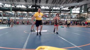 123-133 lbs Champ. Round 1 - Thomas Banas, Demolition Wrestling vs Blaze Damhoff, River Bend WC