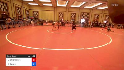 108 lbs Consolation - Lucia DiGiovanni, Nj vs Emma Cain, Nj