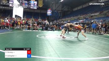 160 lbs Rnd Of 64 - Connor Strong, Maryland vs Padraic Gallagher, Ohio